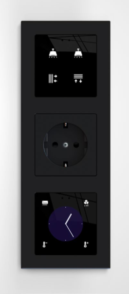 Zennio ZVIF55X4V2W Flat 55 X4 v2, White