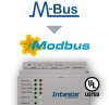 Intesis INMBSMEB0200000  M-BUS to Modbus TCP & RTU Server Gateway - 20 devices