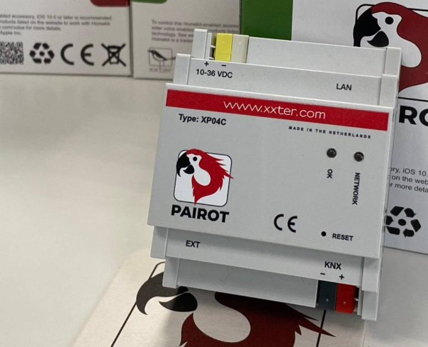 XXTER XP04A-NL Pairot KNX SIRI HomeKiti lüüsi integreerimine hääleassistentidega Apple Siri, Google Home, Amazon Alexa
