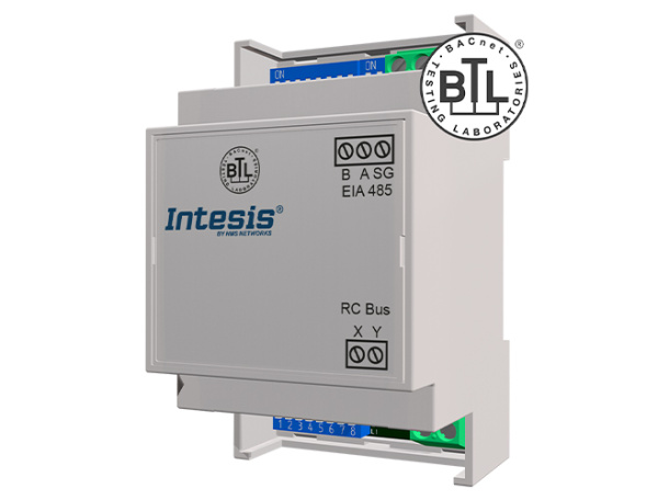 Intesis INBACMHI001R100 Mitsubishi Heavy Industries FD and VRF systems to BACnet MSTP Interface - 1 unit