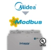 Intesis INMBSMID008I000  Midea Commercial & VRF systems to Modbus RTU Interface - 8 units