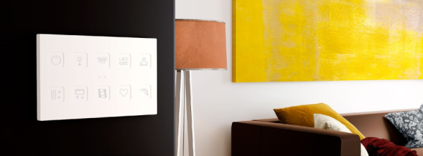 Zennio ZVIT55X6W Tecla XL X6*, White