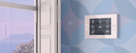 Zennio ZVIZ40GW Z40, Glossy White