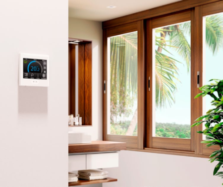 Zennio ZVI-Z35-S Z35 Capacitive touch panel with a 3.5” display, Silver