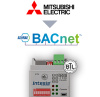 Intesis INBACMIT001I000 Mitsubishi Electric Domestic, Mr.Slim ja City Multi ja BACnet IP/MSTP liides – 1 ühik