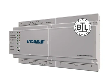 Intesis INBACEIP1K20000  Gateway to connect BACnet MSTP or BACnet IP installations with EtherNet/IP networks - 1200 points