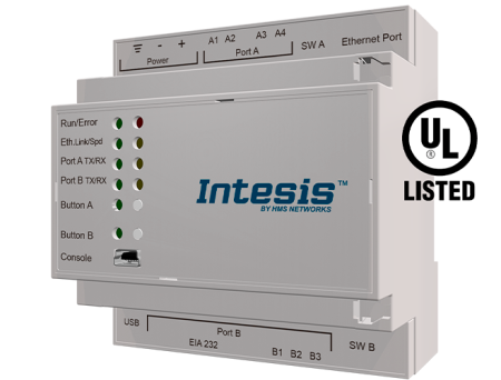 Intesis INKNXLGE016O000  LG VRF systems to KNX Interface - 16 units