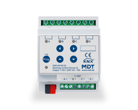 MDT AKD-0410V.02 Dimming Control Device AKD, 1-10 V