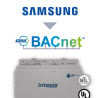 Intesis INBACSAM008O000 Samsung NASA VRF süsteemid BACneti IP/MSTP liidesesse – 8 ühikut