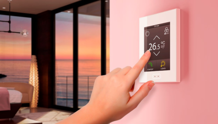 Zennio ZVI-Z35-S Z35 Capacitive touch panel with a 3.5” display, Silver