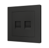 Zennio 8300037+47+13XX ZS55 – Double RJ45 outlet