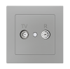 Zennio 8300048 + 15XX ZS55 – TV-R Aerial Socket