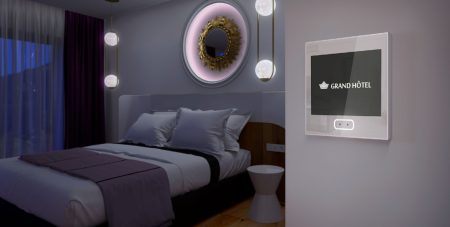 Zennio ZVI-Z35-S Z35 Capacitive touch panel with a 3.5” display, Silver