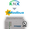 Intesis INMBSKNX6000000  KNX TP to Modbus TCP & RTU Server Gateway - 600 points